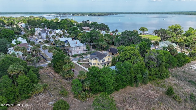 703 Emmett St, Palatka, FL 32177 - aerial view with a residential view and a water view