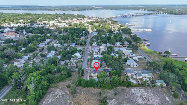 703 Emmett St, Palatka, FL 32177 - aerial view featuring a residential view and a water view