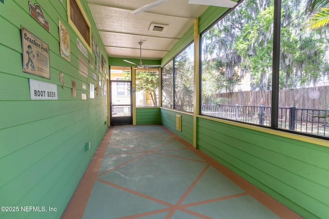 703 Emmett St, Palatka, FL 32177 - view of unfurnished sunroom