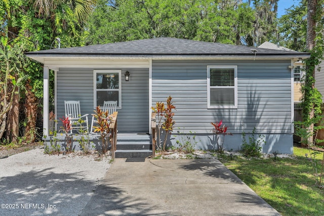 237 Riberia St, Saint Augustine, FL 32084 - view of front of property featuring roof with shingles and a porch