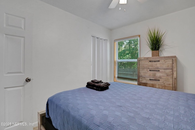 237 Riberia St, Saint Augustine, FL 32084 - bedroom with a ceiling fan
