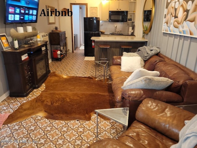 view of living room