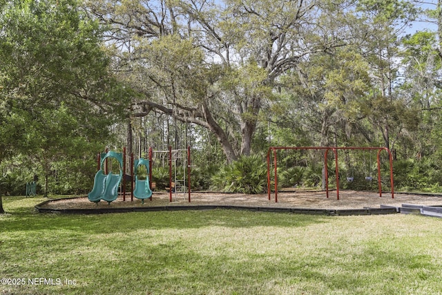 217 N Twin Maple Rd, Saint Augustine, FL 32084 - community playground featuring a yard