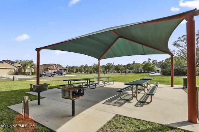 217 N Twin Maple Rd, Saint Augustine, FL 32084 - view of property's community featuring a lawn