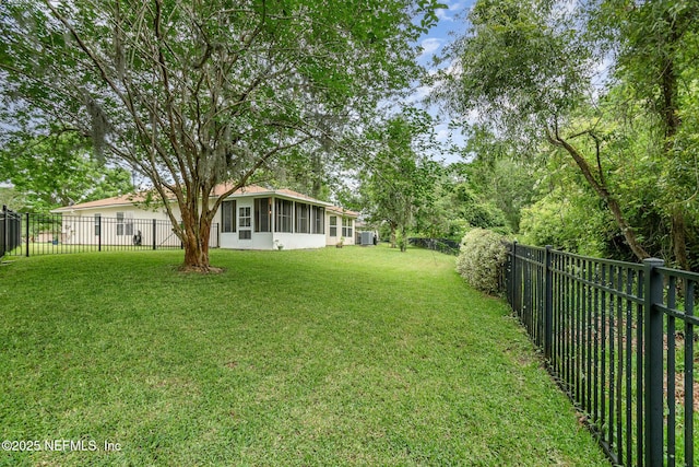 4917 Cypress Links Blvd, Elkton, FL 32033 - view of yard with a sunroom