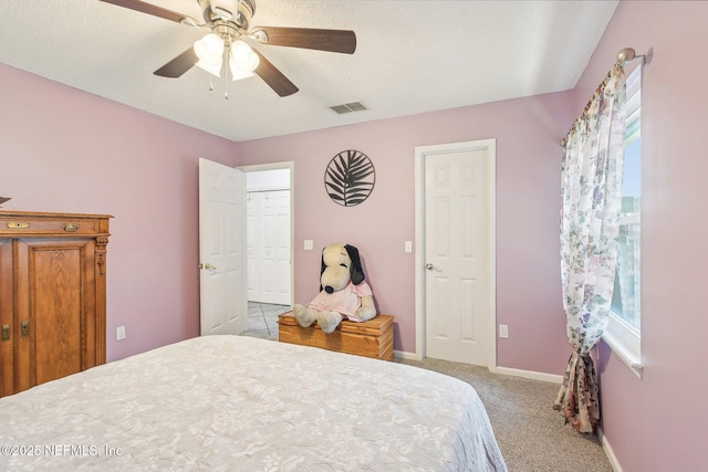 4518 Mountain Brook Ln E, Jacksonville, FL 32224 - bedroom with carpet and a ceiling fan
