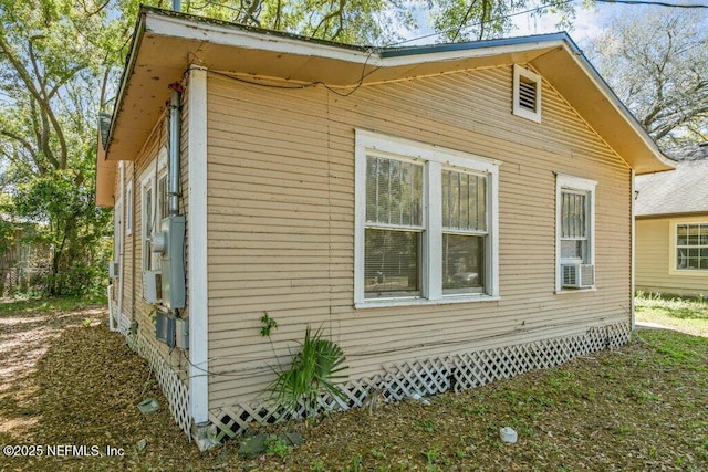 view of side of home