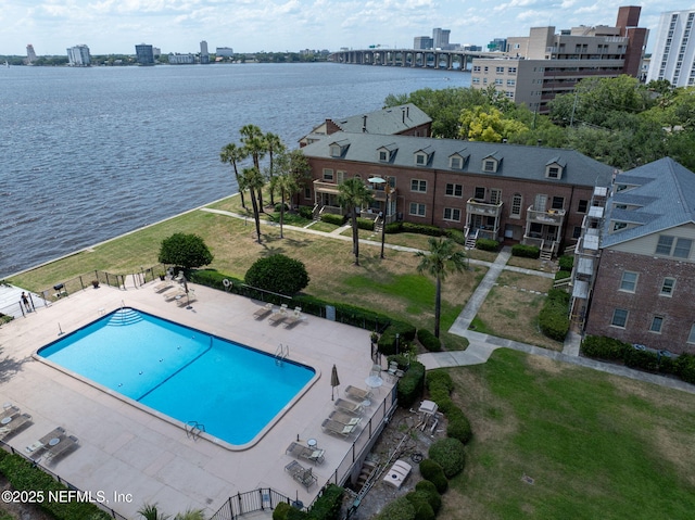 830 Cedar St Unit 830, Jacksonville, FL 32207 - drone / aerial view featuring a water view and a view of city