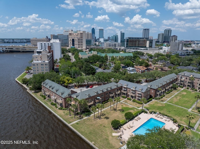 830 Cedar St Unit 830, Jacksonville, FL 32207 - drone / aerial view with a city view and a water view
