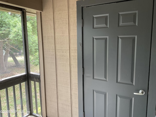 view of room details