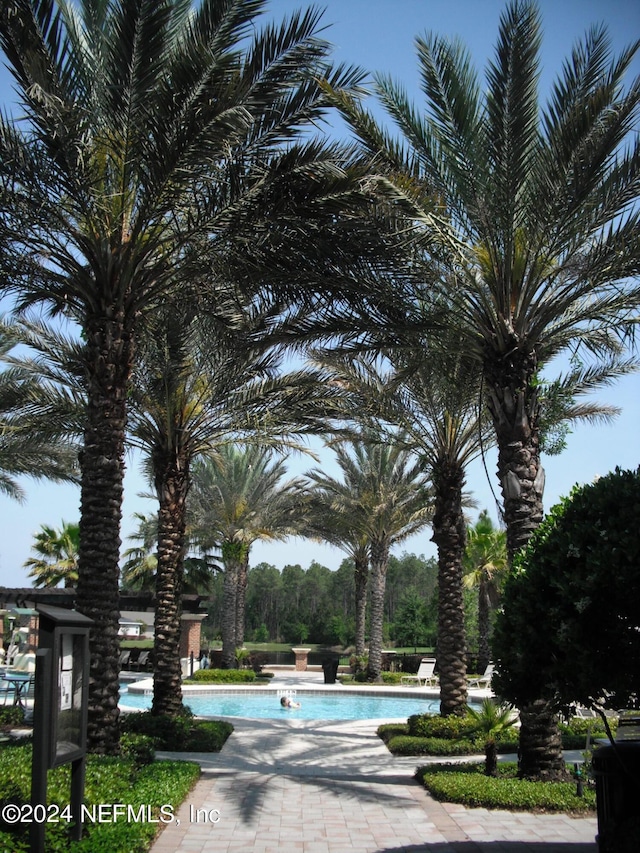 view of pool
