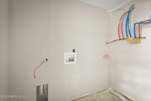 laundry room featuring laundry area and hookup for a washing machine