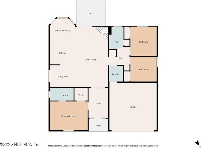 11598 Lazy Willow Ln, Jacksonville, FL 32223 - room layout