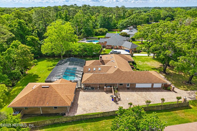 7805 Hunters Grove Rd, Jacksonville, FL 32256 - drone / aerial view