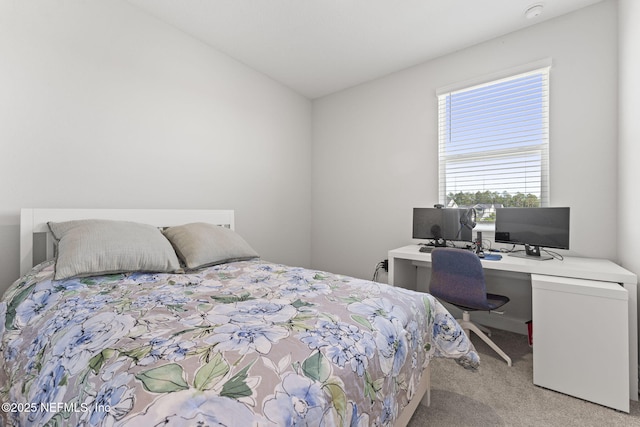 109 Redbud Ln, Yulee, FL 32097 - bedroom with light carpet and lofted ceiling