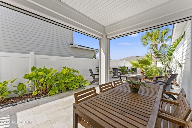 109 Redbud Ln, Yulee, FL 32097 - view of sunroom / solarium