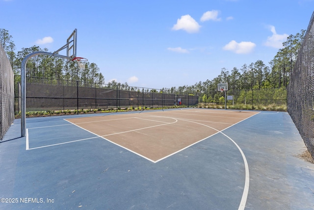 109 Redbud Ln, Yulee, FL 32097 - view of sport court with community basketball court and fence