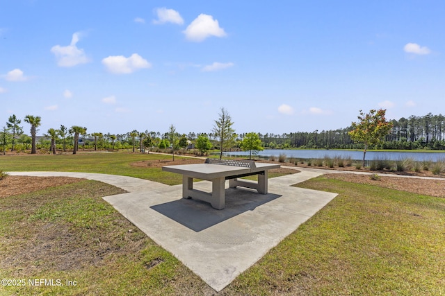 109 Redbud Ln, Yulee, FL 32097 - view of home's community featuring a lawn and a water view