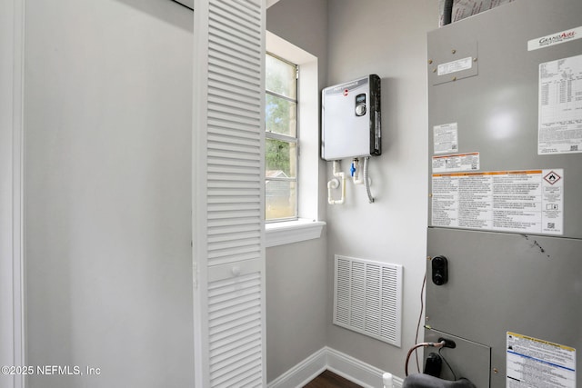 2578 Haldumar Ter, Jacksonville, FL 32204 - utilities featuring heating unit and visible vents