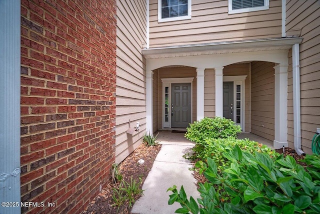view of property entrance