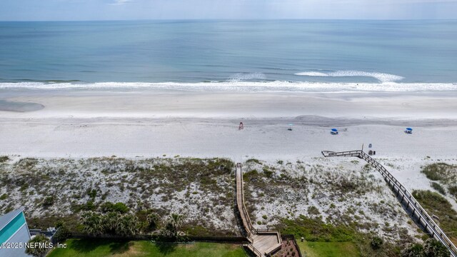 water view featuring nearby beach