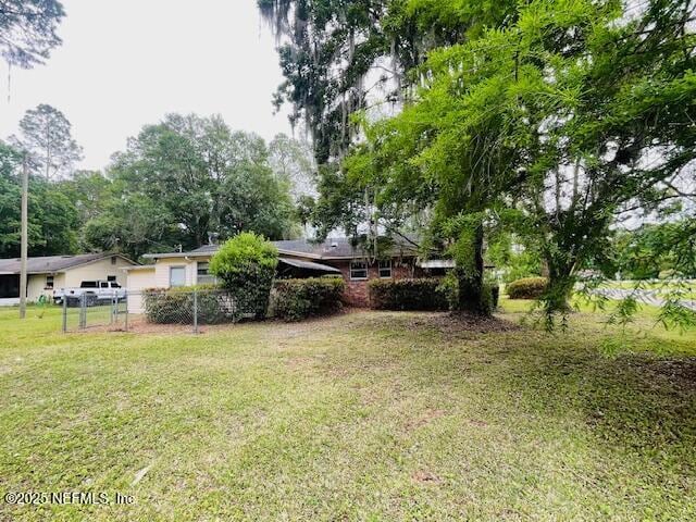 view of yard