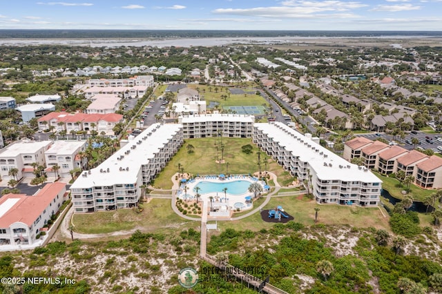 drone / aerial view