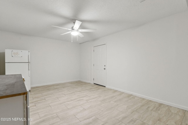 4746 Gulfstream Ct, Fernandina Beach, FL 32034 - empty room with baseboards and ceiling fan