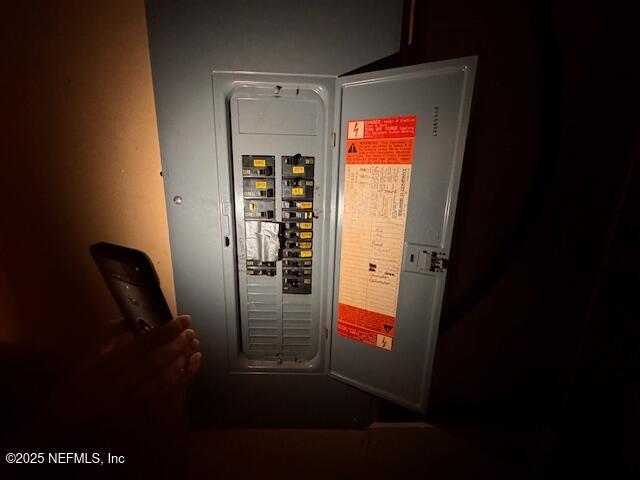 utilities with electric panel