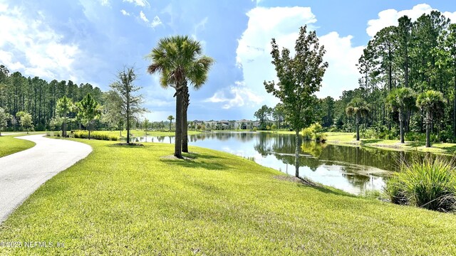 655 Juniper Hills Dr, Saint Johns, FL 32259 - view of community featuring a water view and a yard