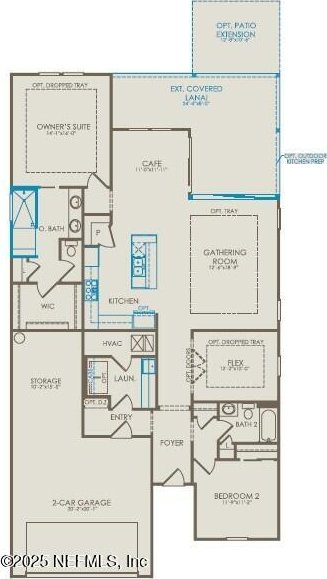 208 Curved Bay Trl, Ponte Vedra, FL 32081 - floor plan