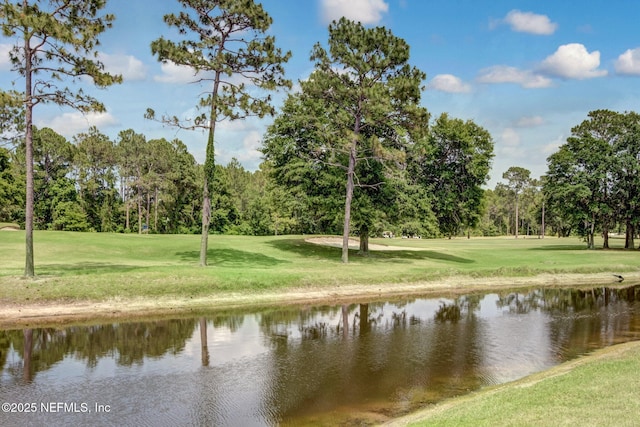 water view with golf course view