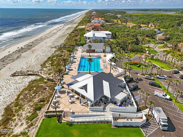 108 Settlers Row N, Ponte Vedra Beach, FL 32082 - bird's eye view featuring a beach view and a water view