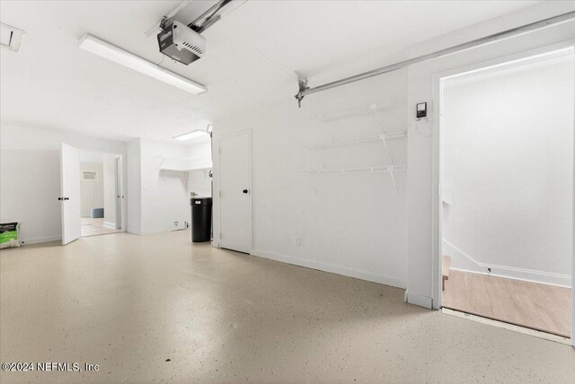 3385 Coastal Hwy Unit 23, Saint Augustine, FL 32084 - garage with a garage door opener