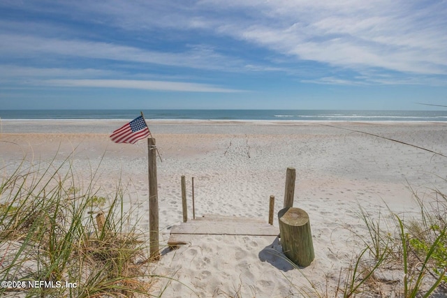 3385 Coastal Hwy Unit 23, Saint Augustine, FL 32084 - property view of water with a beach view and a dock