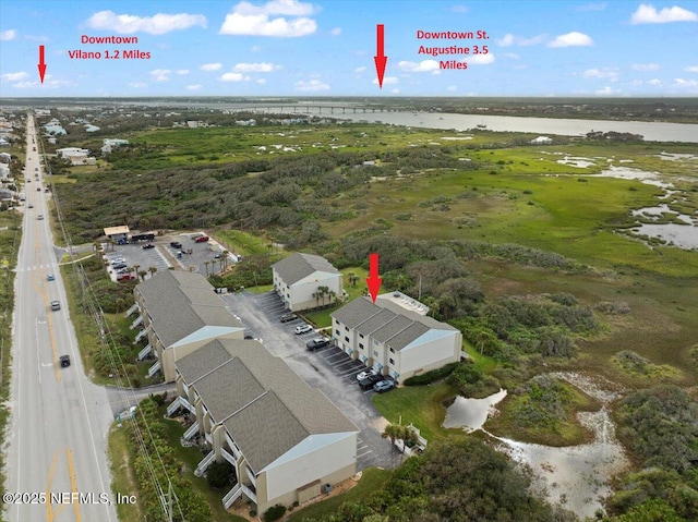 3385 Coastal Hwy Unit 23, Saint Augustine, FL 32084 - birds eye view of property with a water view