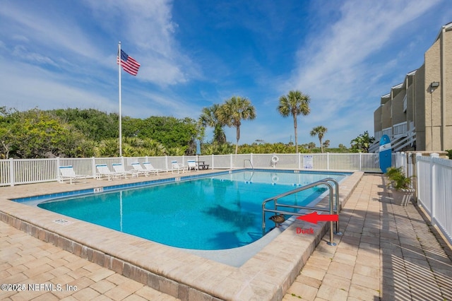3385 Coastal Hwy Unit 23, Saint Augustine, FL 32084 - community pool featuring fence and a patio area