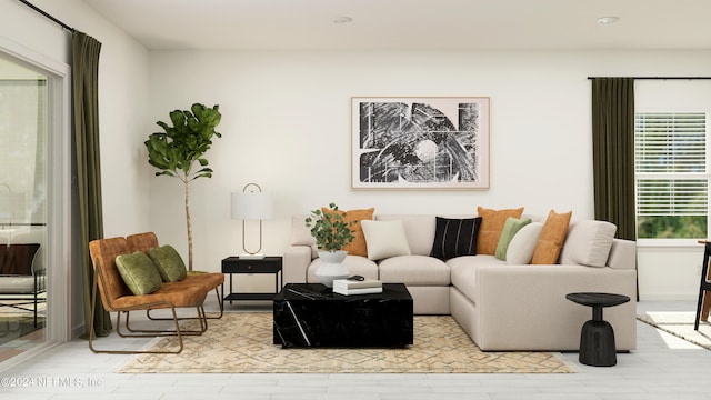 view of living room
