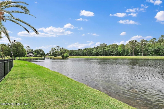 185 Edgewater Branch Dr, Saint Johns, FL 32259 - view of water feature featuring fence