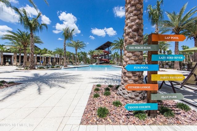 119 Craig Ct, Saint Johns, FL 32092 - exterior space featuring a water slide