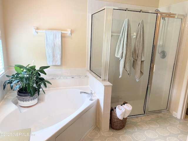 1831 Moss Creek Dr SW, Fleming Island, FL 32003 - bathroom with a stall shower and a bath