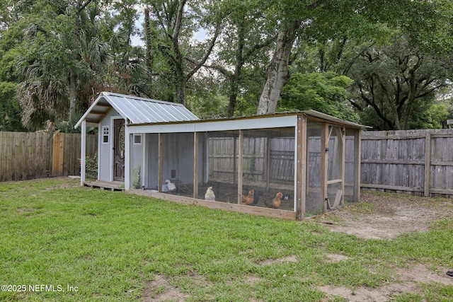 13198 Ebbtide Ct, Jacksonville, FL 32225 - view of poultry coop