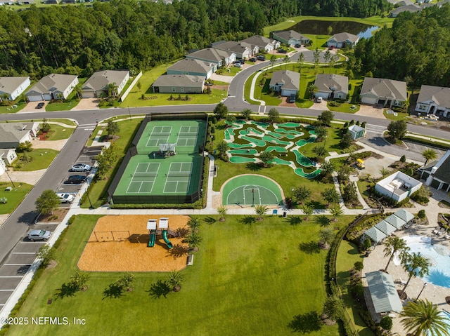 124 Tintamarre Dr, Saint Augustine, FL 32259 - bird's eye view with a residential view