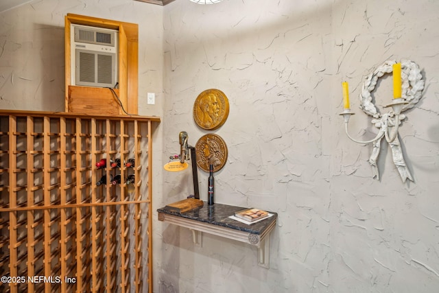 108 Harbourmaster Ct, Ponte Vedra Beach, FL 32082 - wine area featuring an AC wall unit