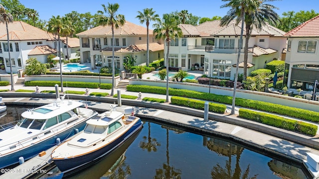 108 Harbourmaster Ct, Ponte Vedra Beach, FL 32082 - dock with a residential view