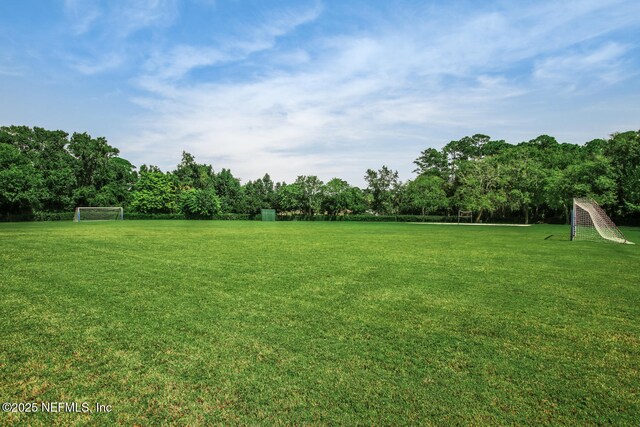 108 Harbourmaster Ct, Ponte Vedra Beach, FL 32082 - view of yard with an area for soccer