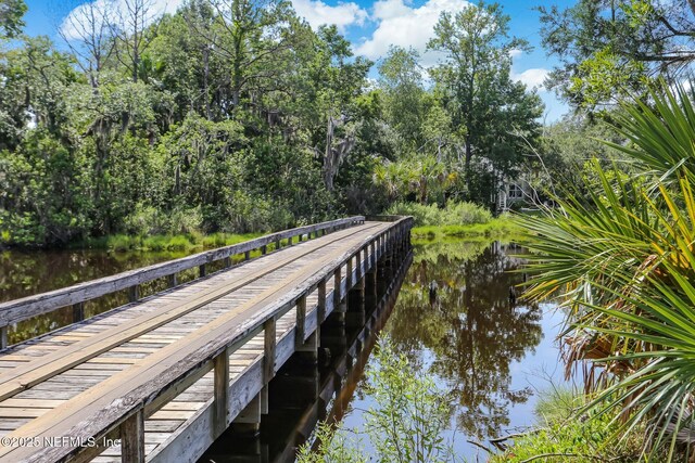 108 Harbourmaster Ct, Ponte Vedra Beach, FL 32082 - dock area featuring a water view