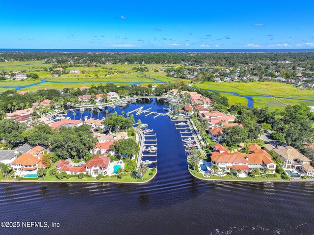 108 Harbourmaster Ct, Ponte Vedra Beach, FL 32082 - aerial view of residential area with a nearby body of water
