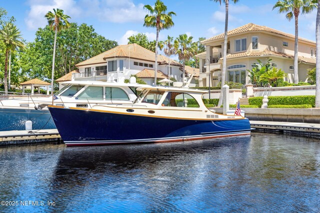 108 Harbourmaster Ct, Ponte Vedra Beach, FL 32082 - dock area featuring a water view