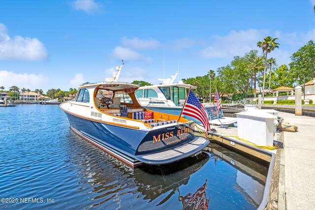 108 Harbourmaster Ct, Ponte Vedra Beach, FL 32082 - dock featuring a water view